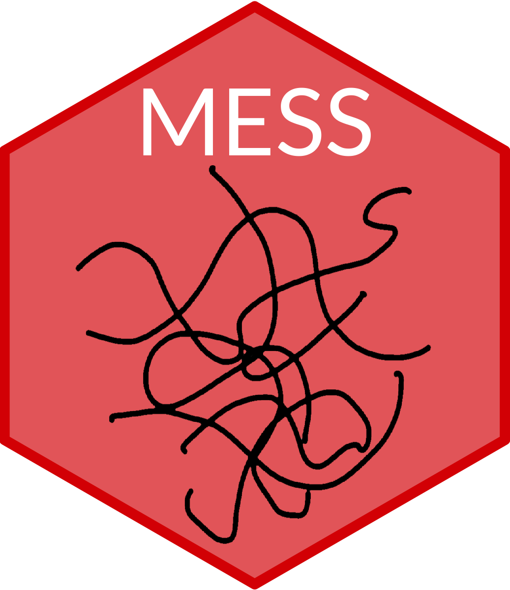 MESS hexsticker logo